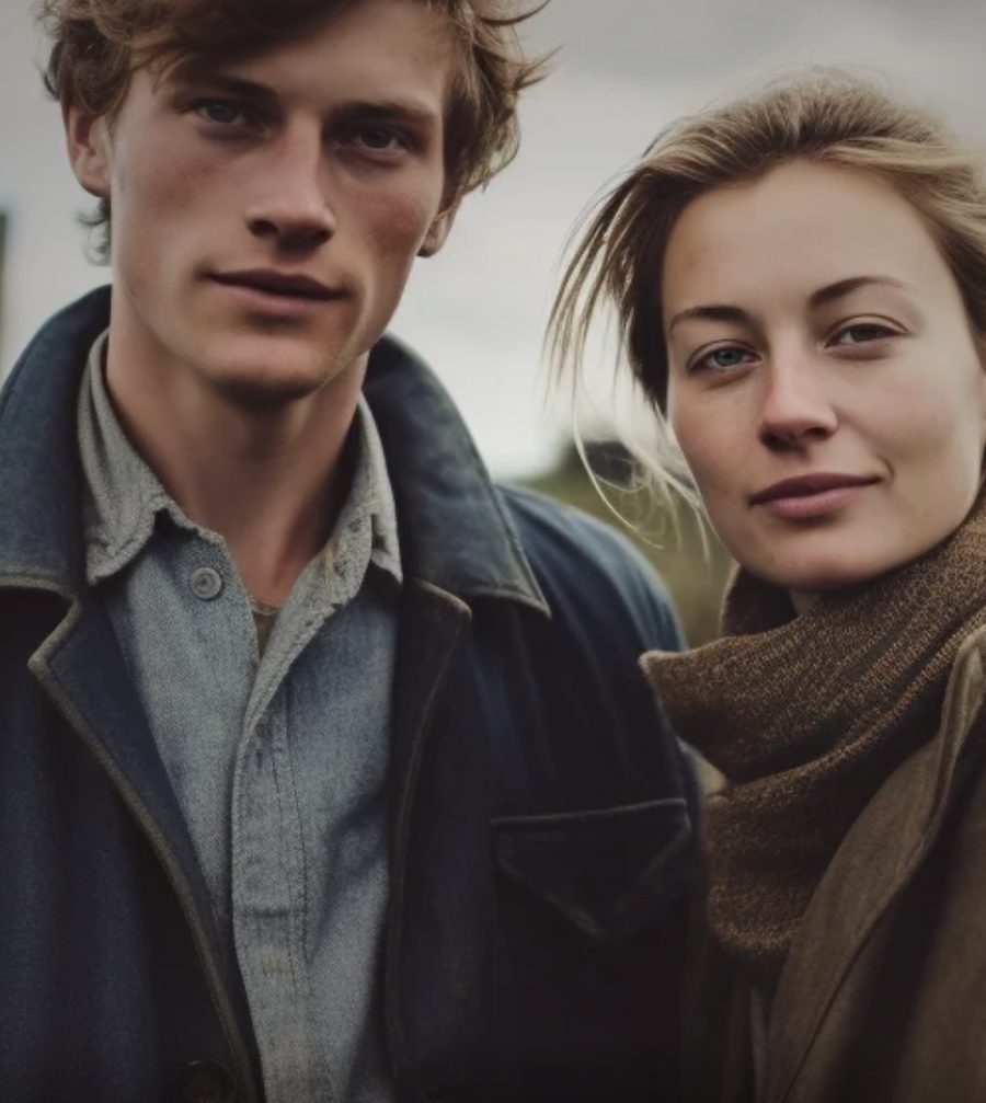 A countryside couple who met through Countryside Dating